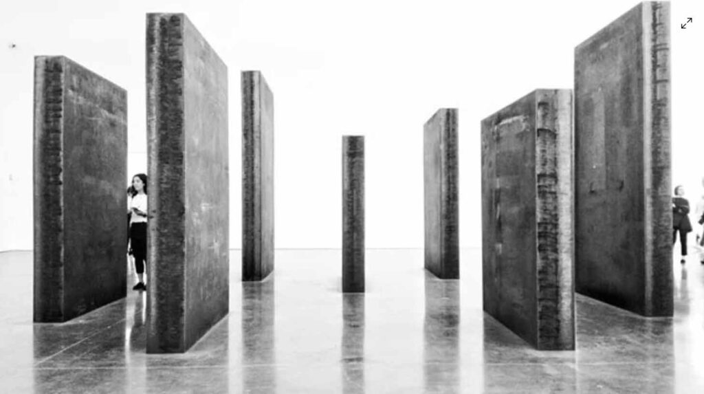 Richard Serra Exhibition At The Gagosian Gallery