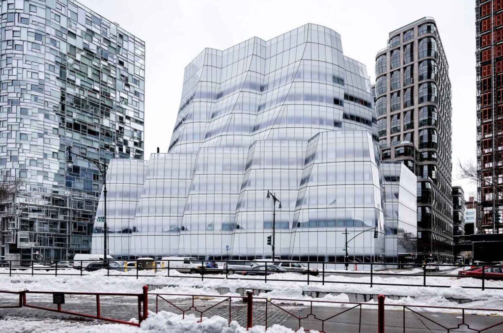 100 11th Ave by Jean Nouvel, The IAC Building by Frank Gehry, Lantern House by Thomas Heatherwick
