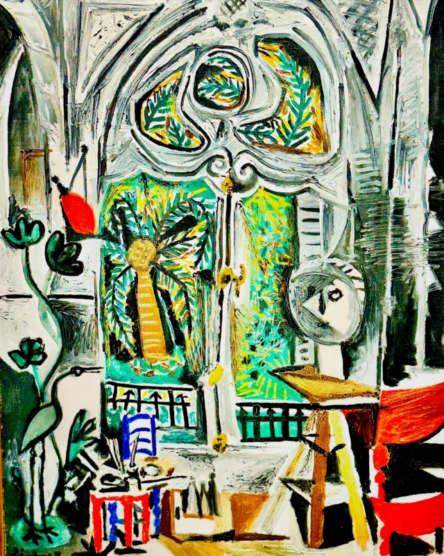 Pablo Picasso - L’Atelier (the studio) - Christies Auction New York…

#samsunshine
#cinema 
#fashion 
#music 
#art 

Pablo Picasso - L’Atelier (the studio) - signed “Picasso 10.28.55 II” - oil on canvas - painted in Cannes 
© Photograph by Sam Sunshine at Christies New York 2026
-
