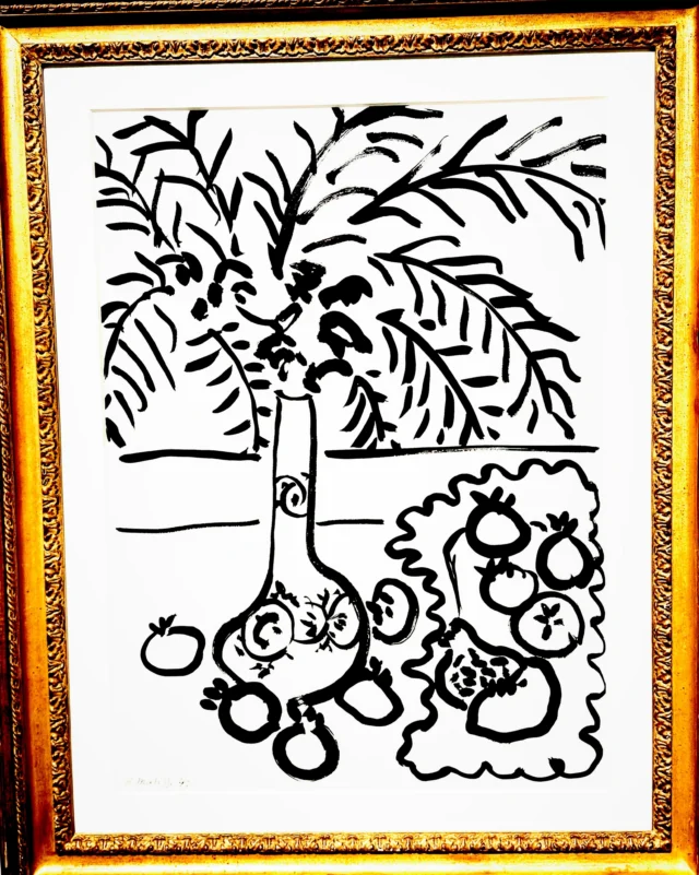 Henri Matisse - Ferns And Pomegranates - Christies Auction New York…

#samsunshine
#cinema 
#fashion 
#music 
#art

Henri Matisse - Ferns And Pomegranates - brush and India ink on paper 30× 22 in. -  painted in Venice

© Photograph by Sam Sunshine at Christies New York 2026
_